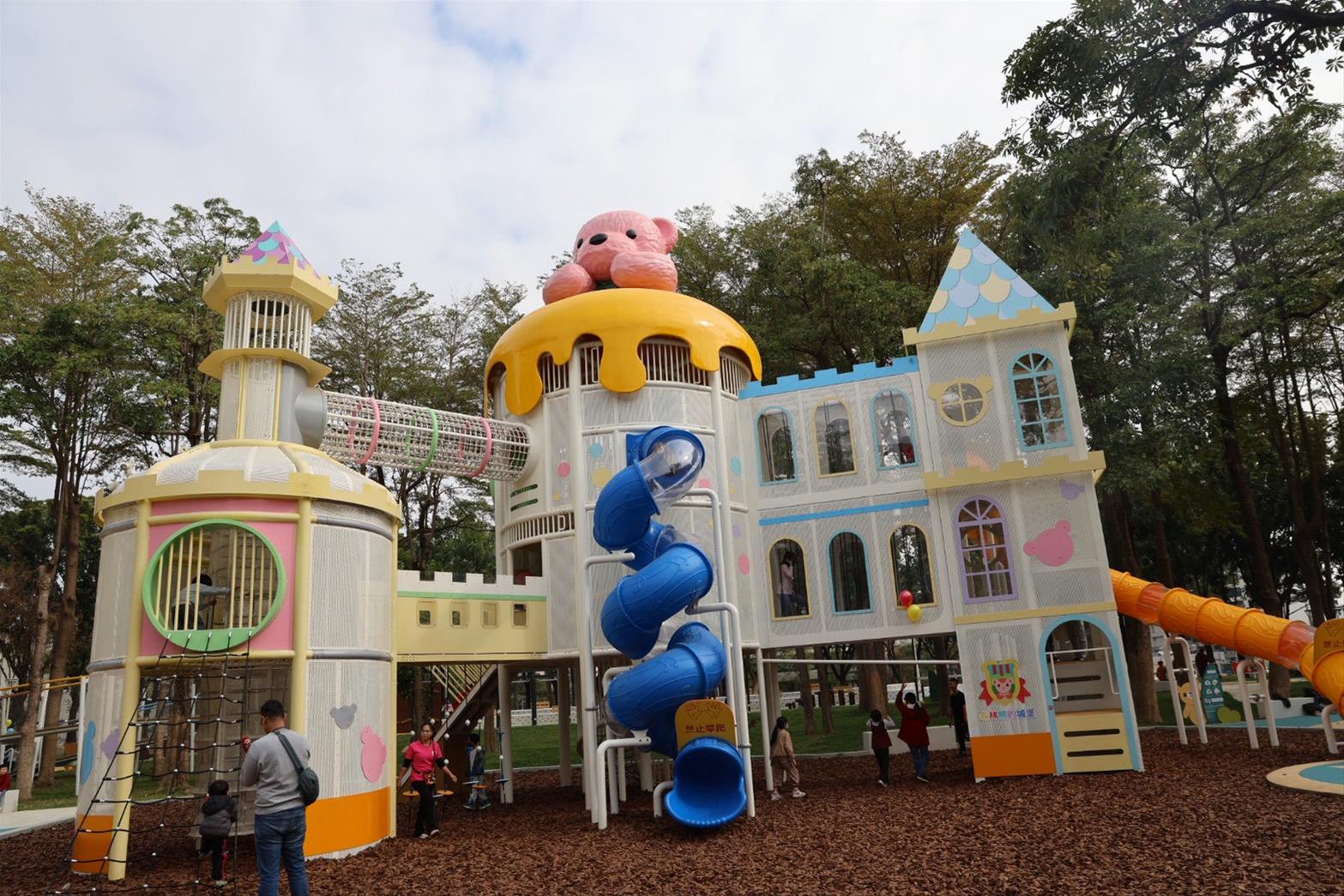 後勁公園兒童遊戲場改造景觀圖