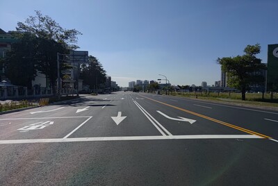 小港高鳳營口高松路口改善景觀圖