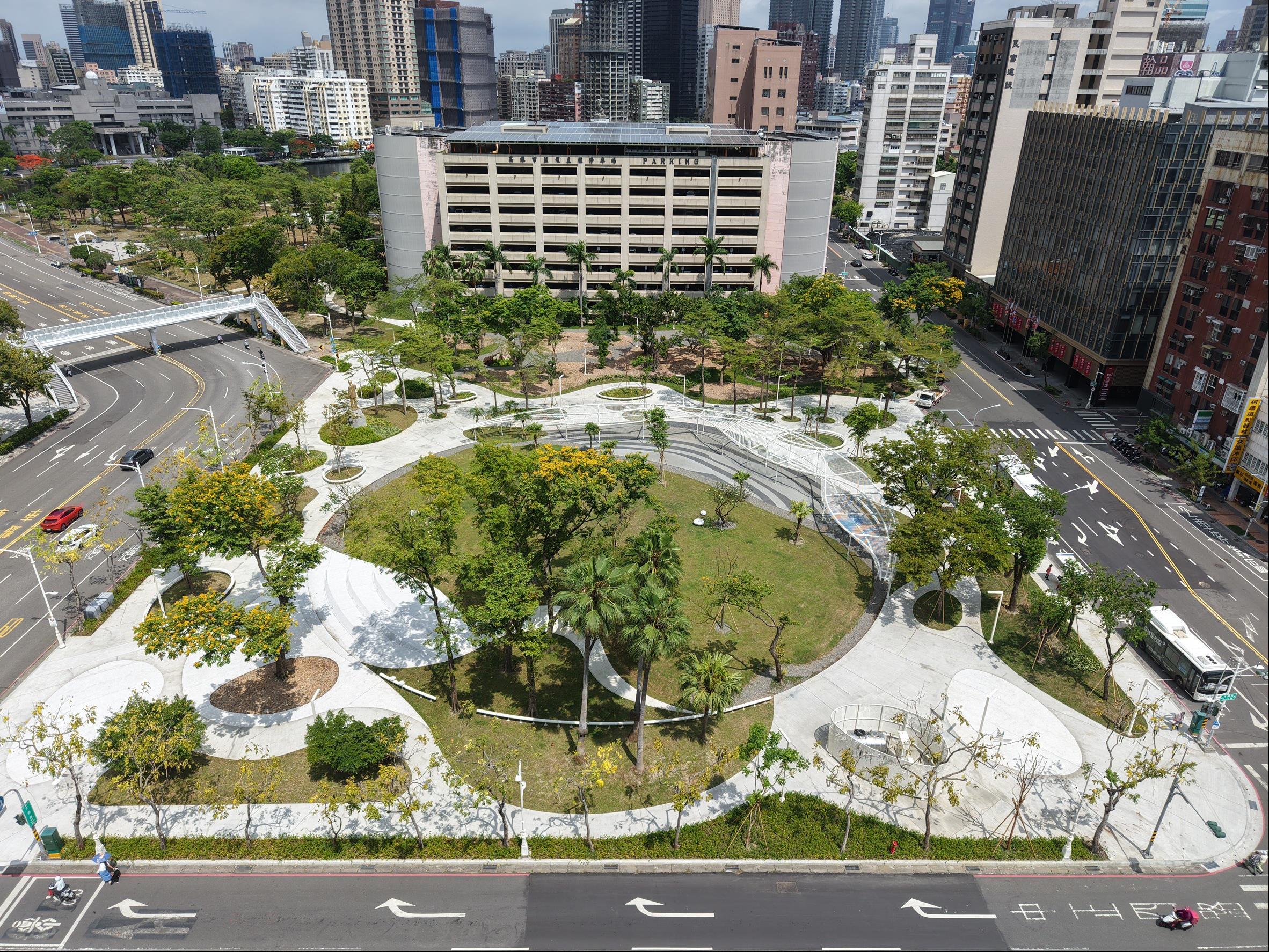 鹽埕廣場升級改造景觀圖